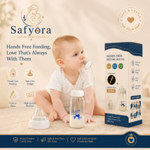 Hands-Free Baby Bottle 240-ml Standard Neck
